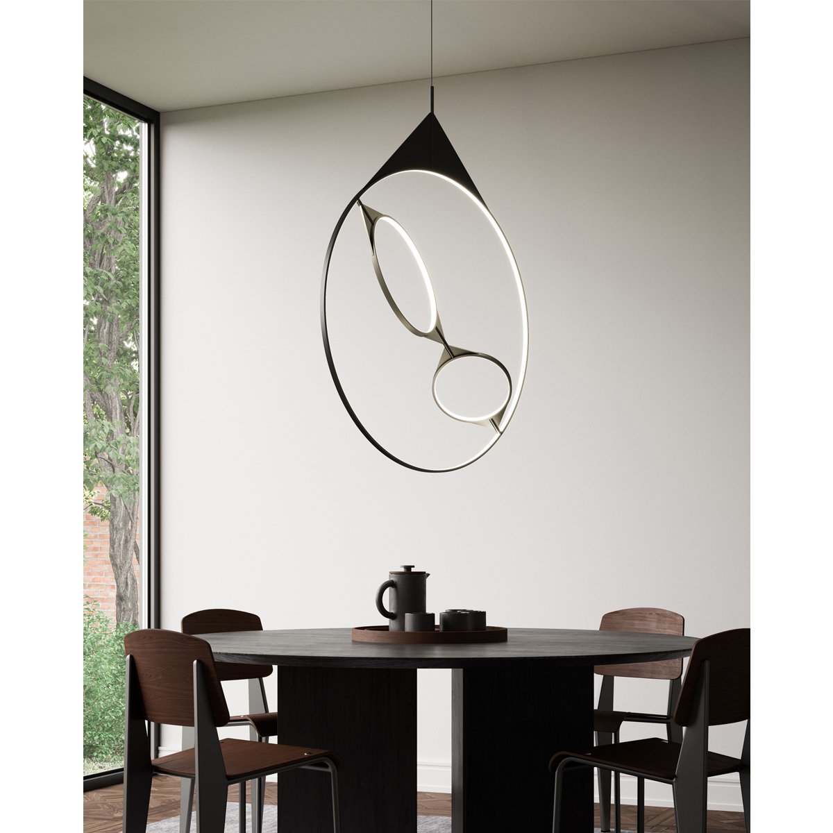 Serif LED Pendant - Display