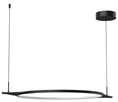 Load image into Gallery viewer, Serif Large LED Linear Suspension - Black Finish
