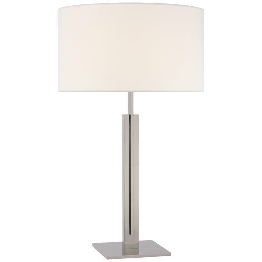 Serre Large Table Lamp - Polished Nickel Finish