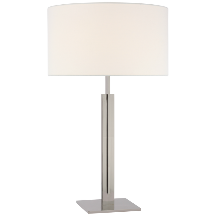 Serre Large Table Lamp - Polished Nickel Finish