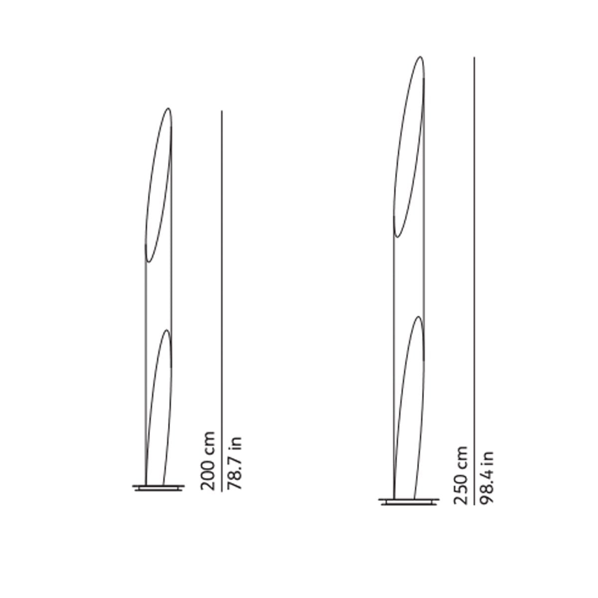 Shakti Floor Lamp - Diagram