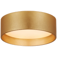 Load image into Gallery viewer, Shaw 5" Solitaire Flush Mount - Gild Finish
