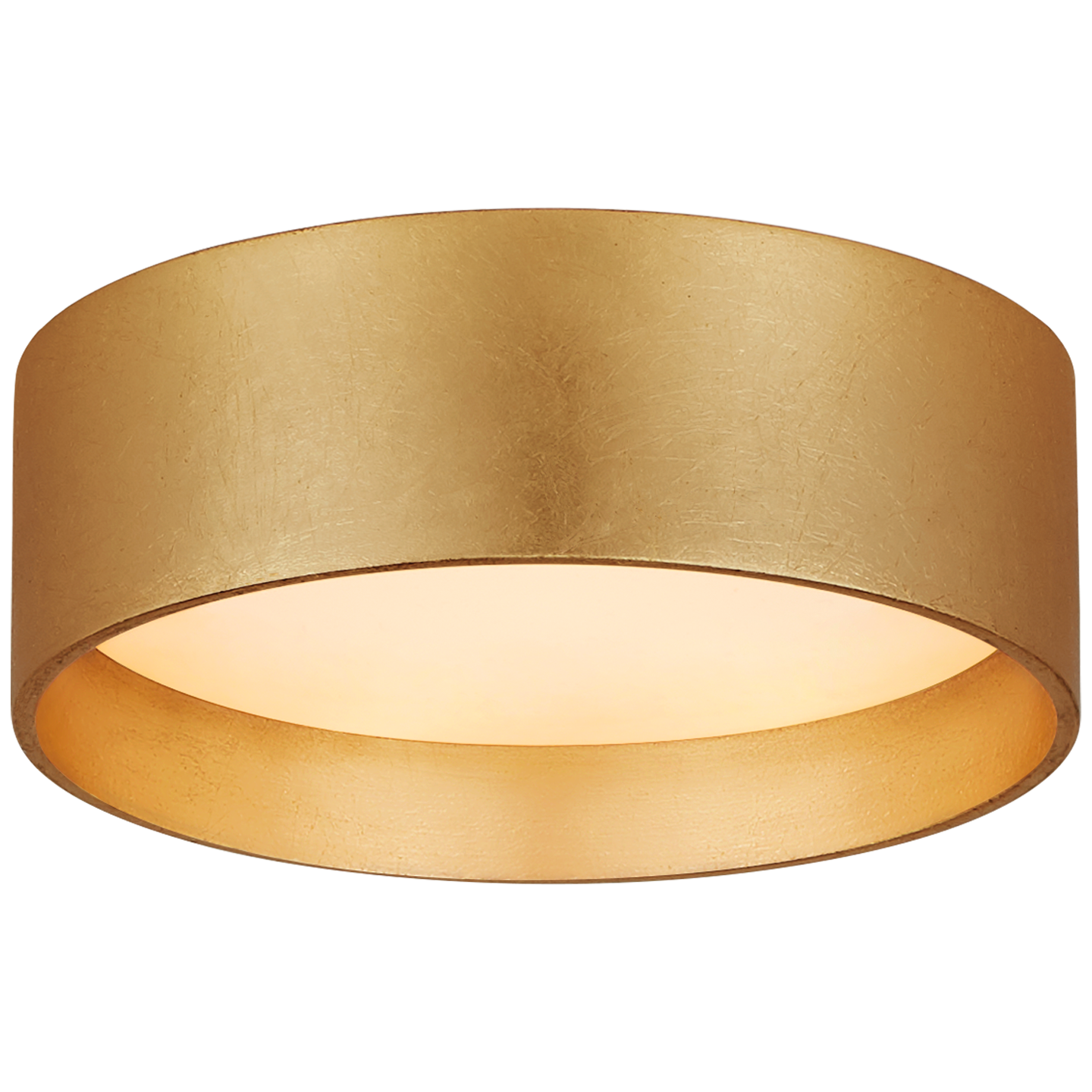 Shaw 5" Solitaire Flush Mount - Gild Finish