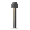 Load image into Gallery viewer, Shear 22" LED Double Bollard - Textured Gray Finish
