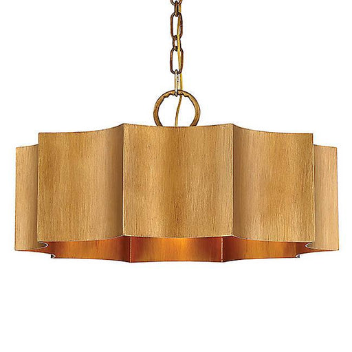 Shelby 3-Light Pendant - Gold Patina Finish