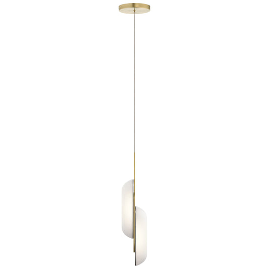 Shima LED Pendant - Champagne Gold Finish