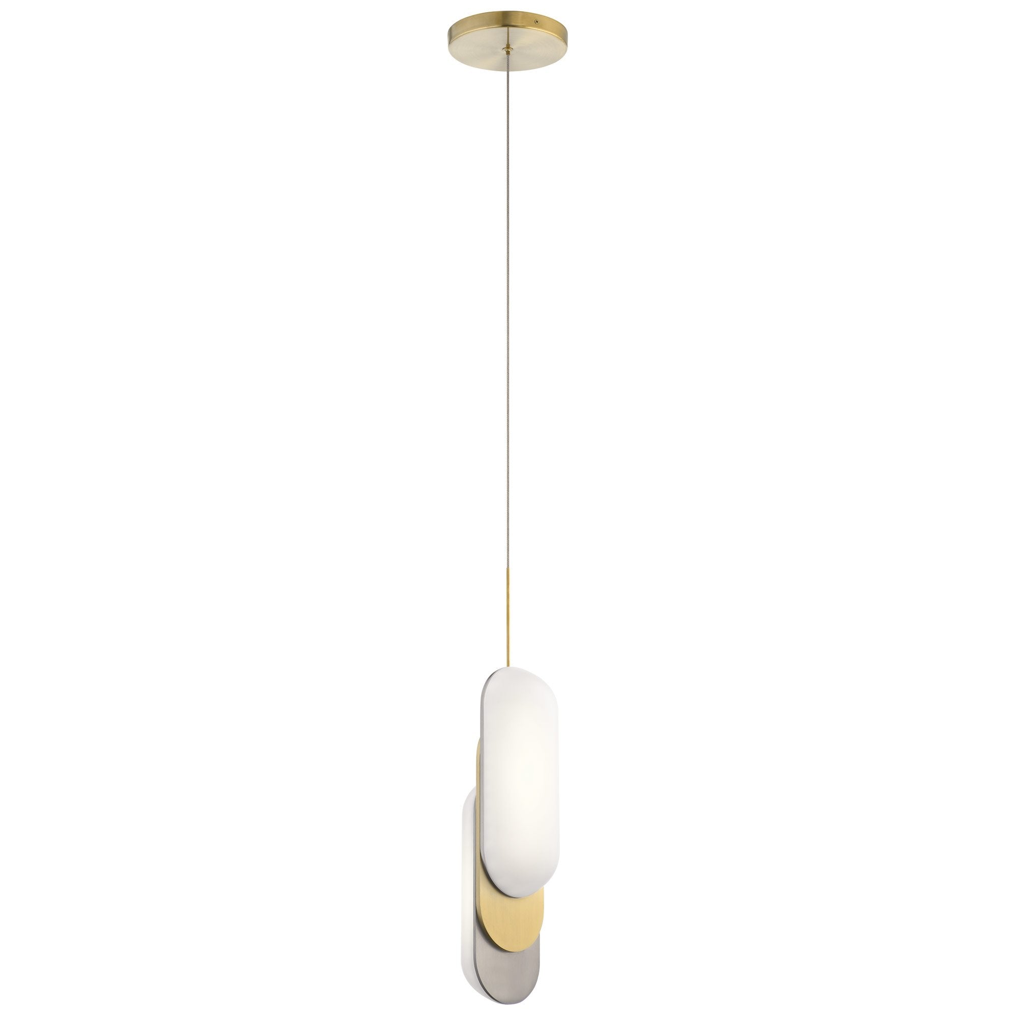 Shima LED Pendant - Champagne Gold Finish