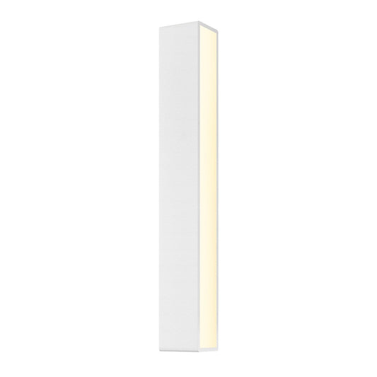 Sideways 24" Outdoor LED Wall Sconce - White