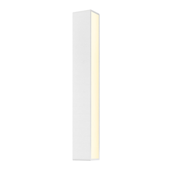Sideways 24" Outdoor LED Wall Sconce - White