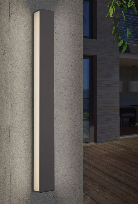 Sideways Outdoor LED Wall Sconce - Display