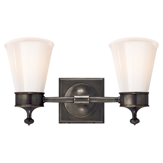 Siena Double Sconce - Bronze Finish