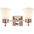 Load image into Gallery viewer, Siena Double Sconce - Polished Nickel Finish
