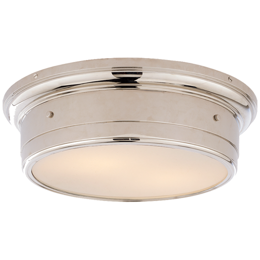 Siena Large Flush Mount - Chrome Finish