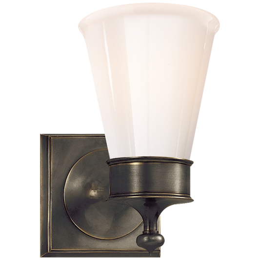 Siena Single Sconce - Bronze Finish