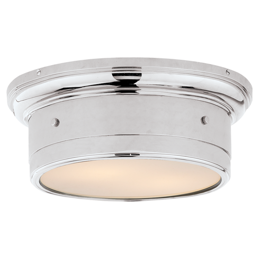 Siena Small Flush Mount - Chrome Finish