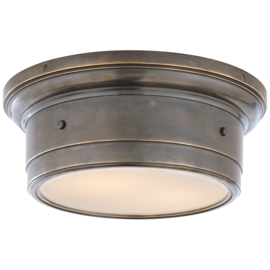 Siena Small Flush Mount - Bronze Finish