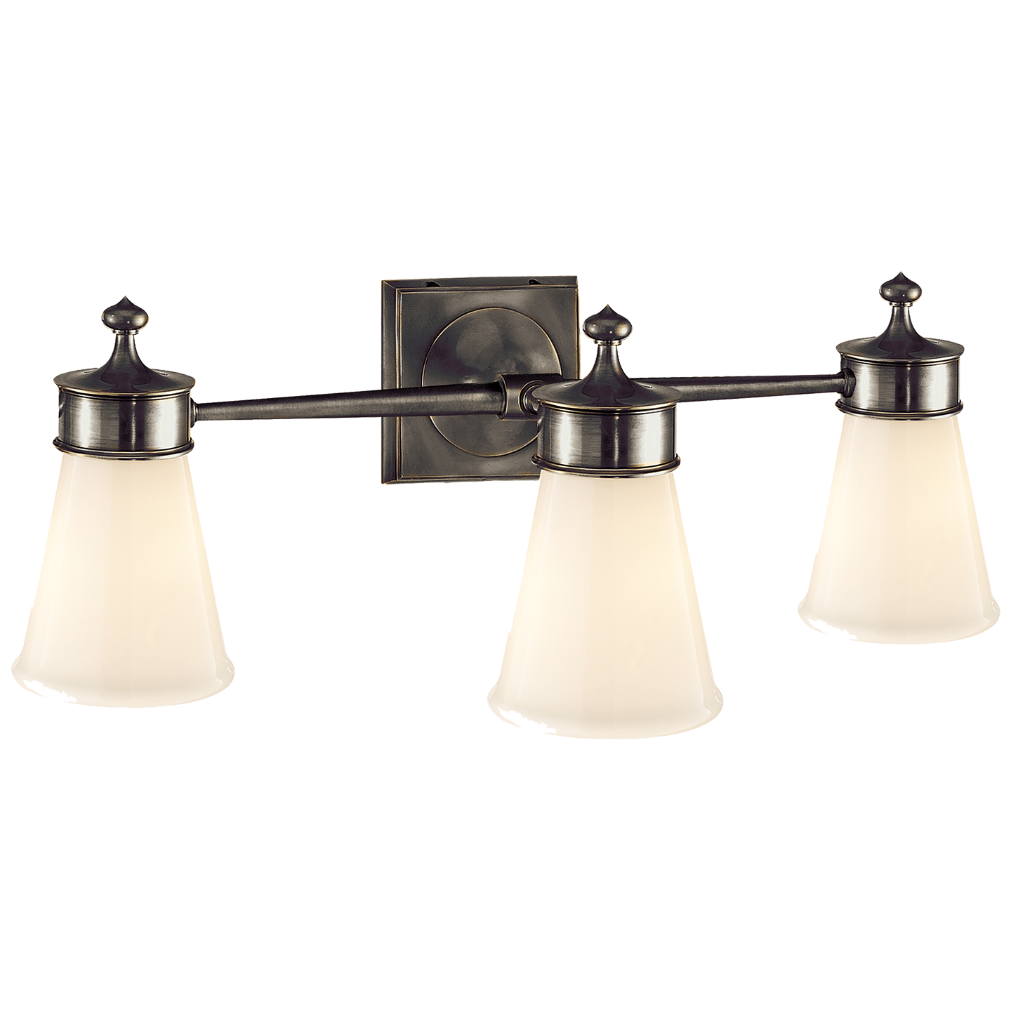 Siena Triple Sconce - Bronze Finish