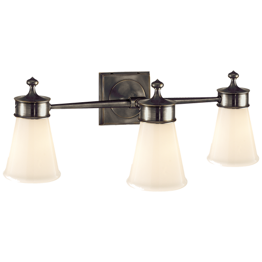 Siena Triple Sconce - Bronze Finish