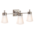 Load image into Gallery viewer, Siena Triple Sconce - Polished Nickel Finish
