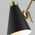 Load image into Gallery viewer, Signoret Two Arm Library Wall Sconce - Detail
