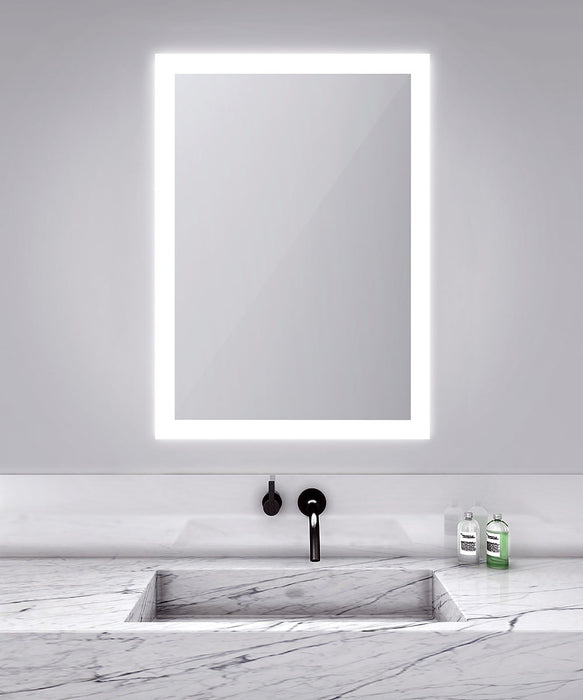 Silhouette 30" Rectangle Lighted Mirror