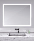 Load image into Gallery viewer, Silhouette 54" Rectangle Lighted Mirror
