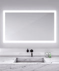 Load image into Gallery viewer, Silhouette 60" Rectangle Lighted Mirror
