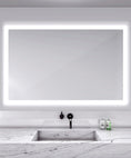 Load image into Gallery viewer, Silhouette 66" Rectangle Lighted Mirror
