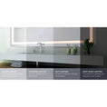 Load image into Gallery viewer, Silhouette Rectangle Lighted Mirror Details
