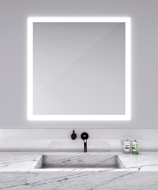 Silhouette 42" Square Lighted Mirror 