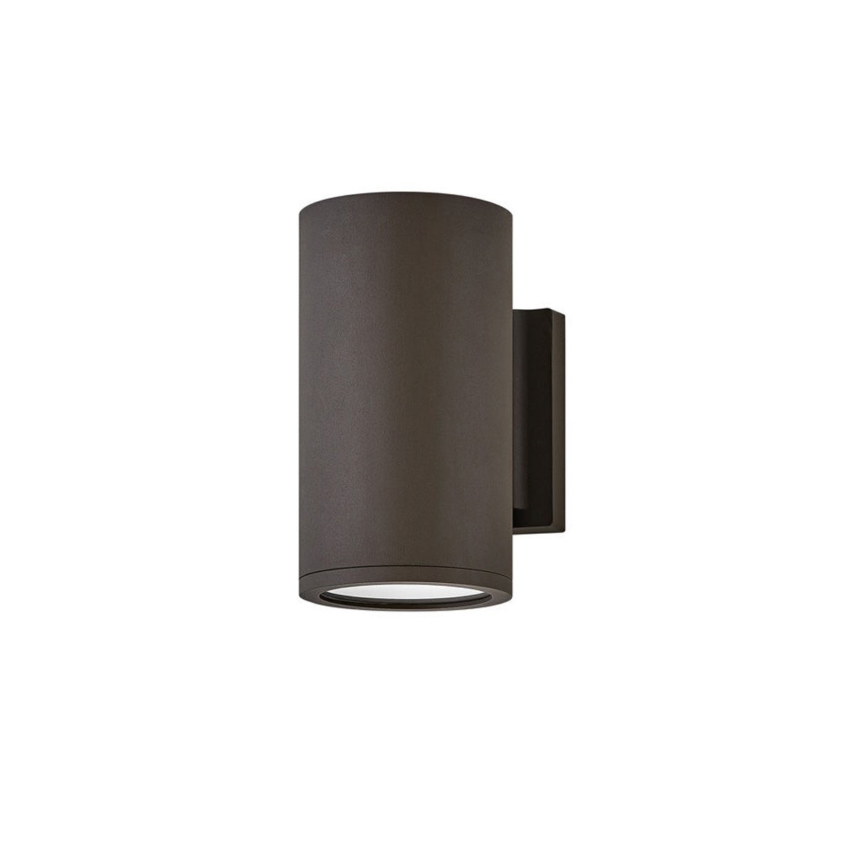 Silo Outdoor Downlight Wall Sconce - Architectural Bronze Finish