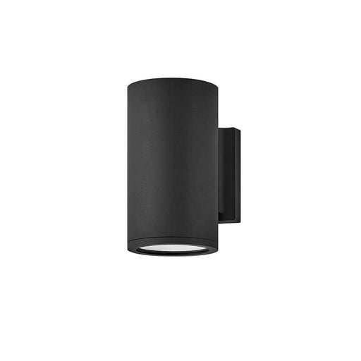 Silo Outdoor Downlight Wall Sconce - Black Finish