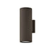 Silo Outdoor Wall Sconce - Architectural Bronze Finish