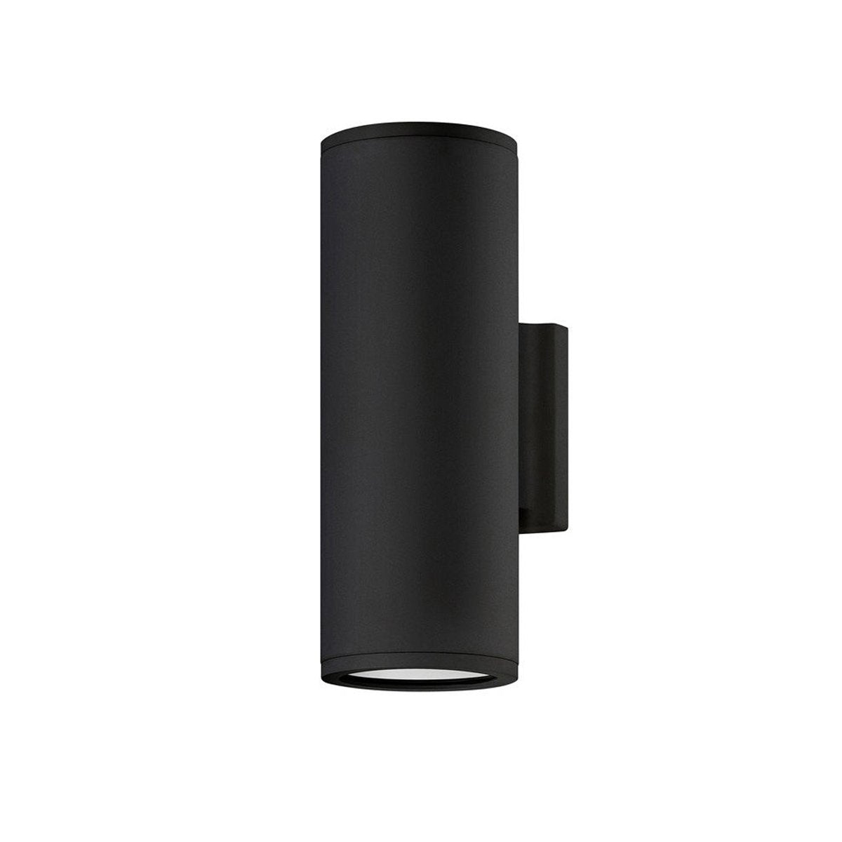 Silo Outdoor Wall Sconce - Black Finish