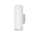 Silo Outdoor Wall Sconce - Satin White Finish