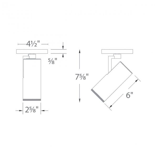 Silo X10 LED Monopoint - Diagram