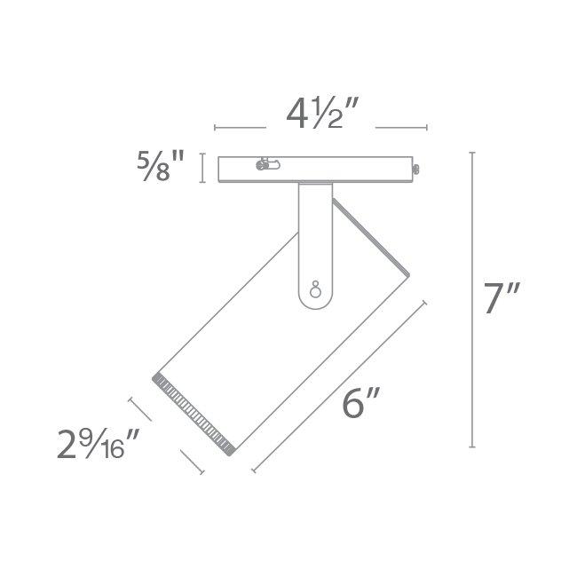 Silo X20 LED Monopoint - Diagram