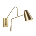 Load image into Gallery viewer, Simon Wall Sconce - Burnished Brass Finish
