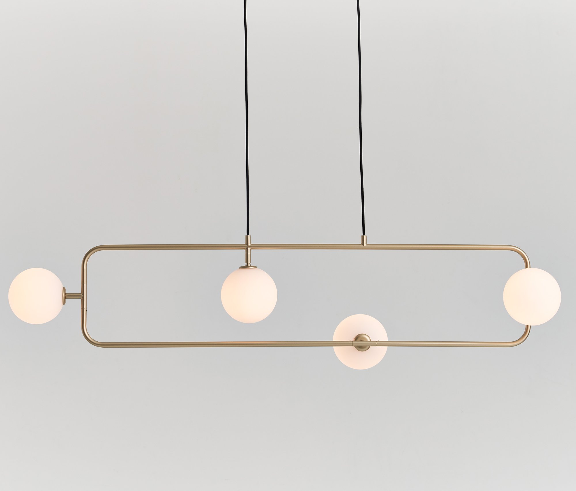 Sircle Linear Suspension - Champagne Gold Finish