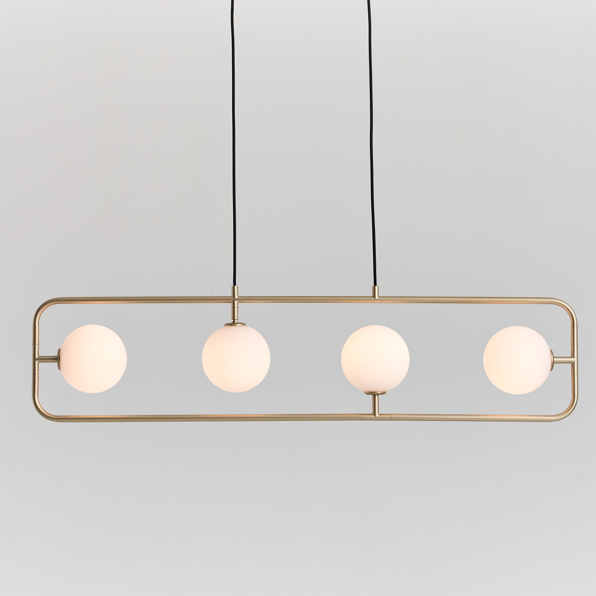 Sircle Linear Suspension - Champagne Gold Finish