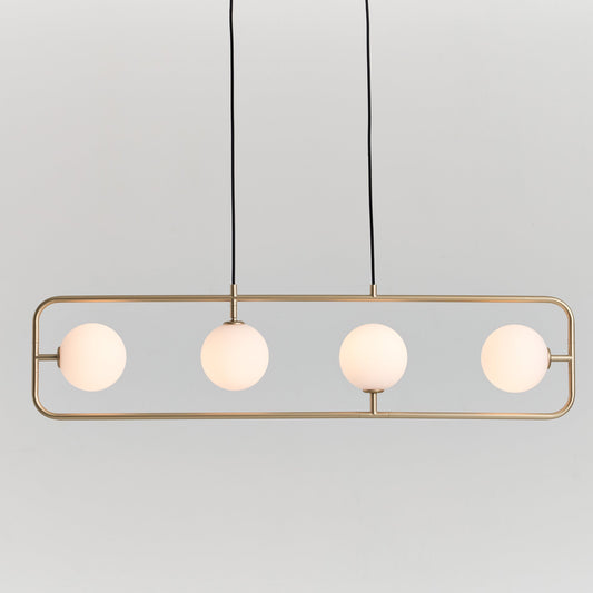 Sircle Linear Suspension - Champagne Gold Finish