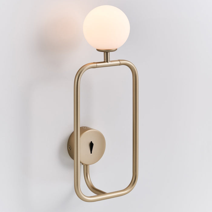 Sircle Wall Sconce - Champagne Gold Finish