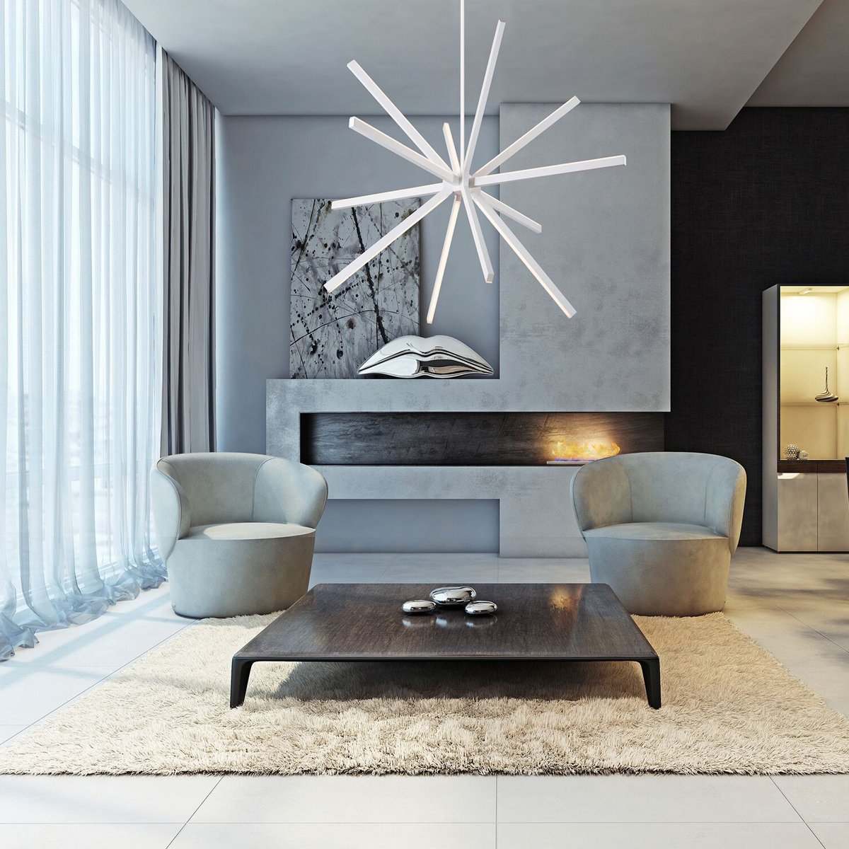 Sirius LED Chandelier - Display