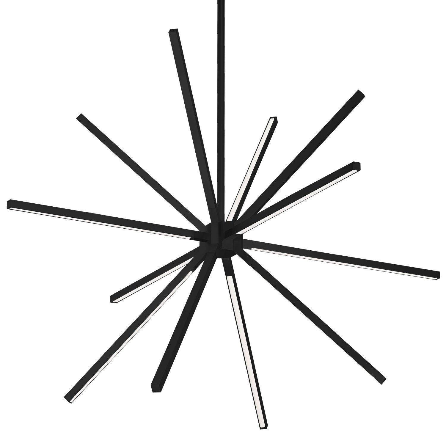 Sirius Minor Large LED Chandelier - Black Finish