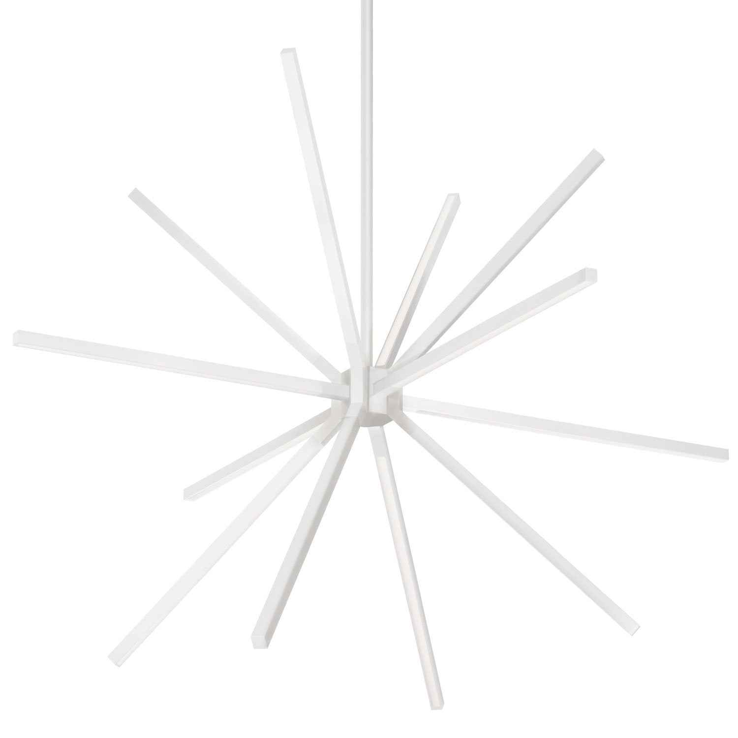 Sirius Minor Large LED Chandelier - White Finish