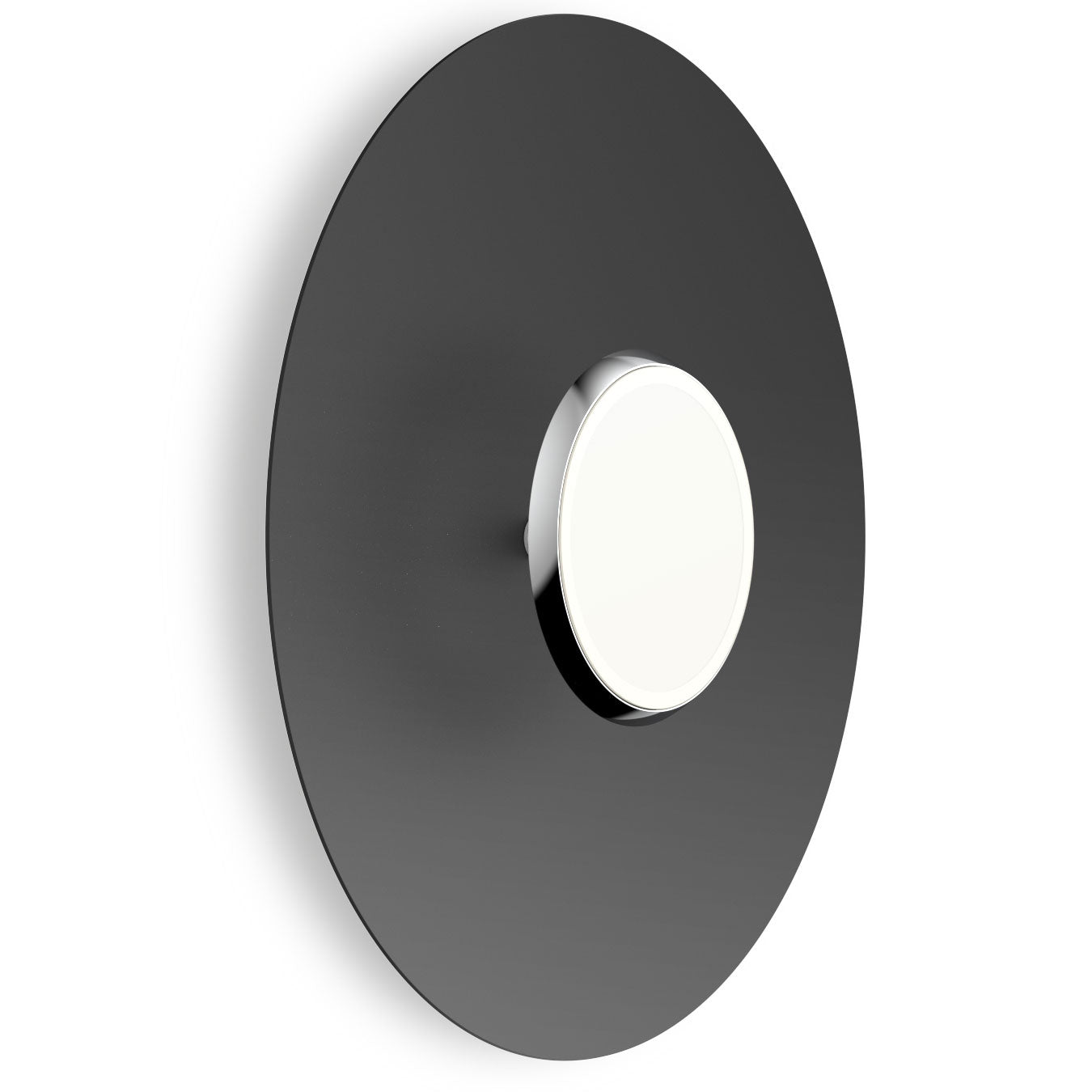 Sky Dome 18" Metal LED Wall / Flush Mount - Black Finish