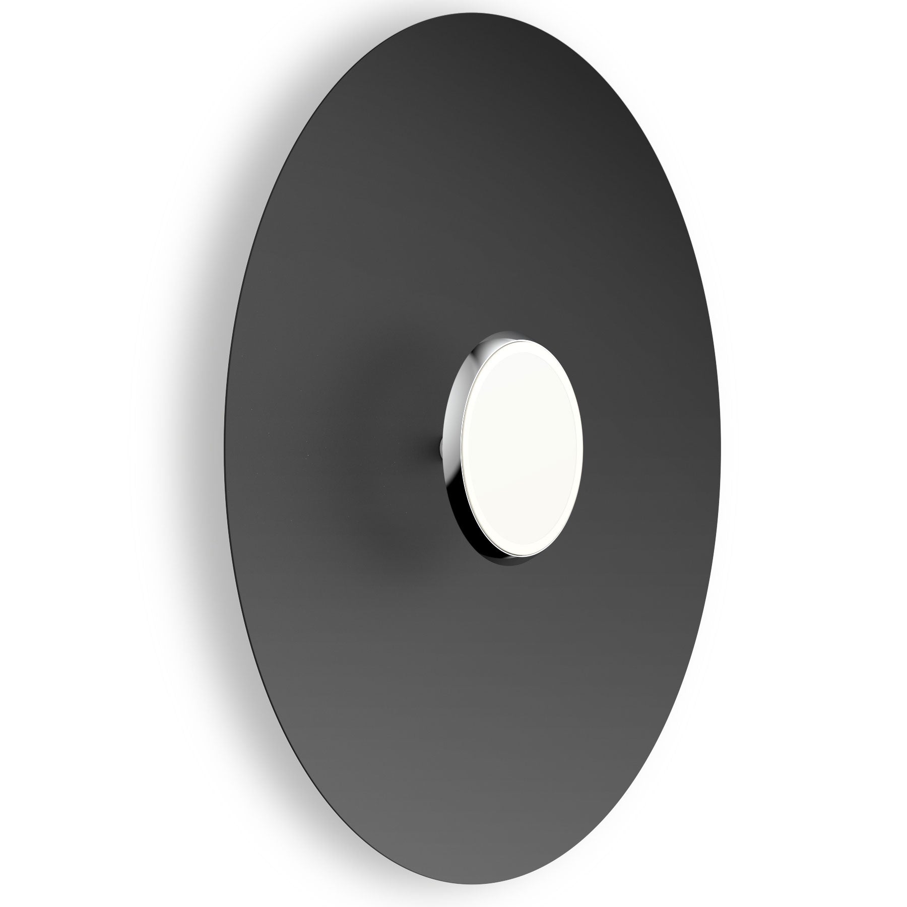 Sky Dome 24" Metal LED Wall / Flush Mount - Black Finish