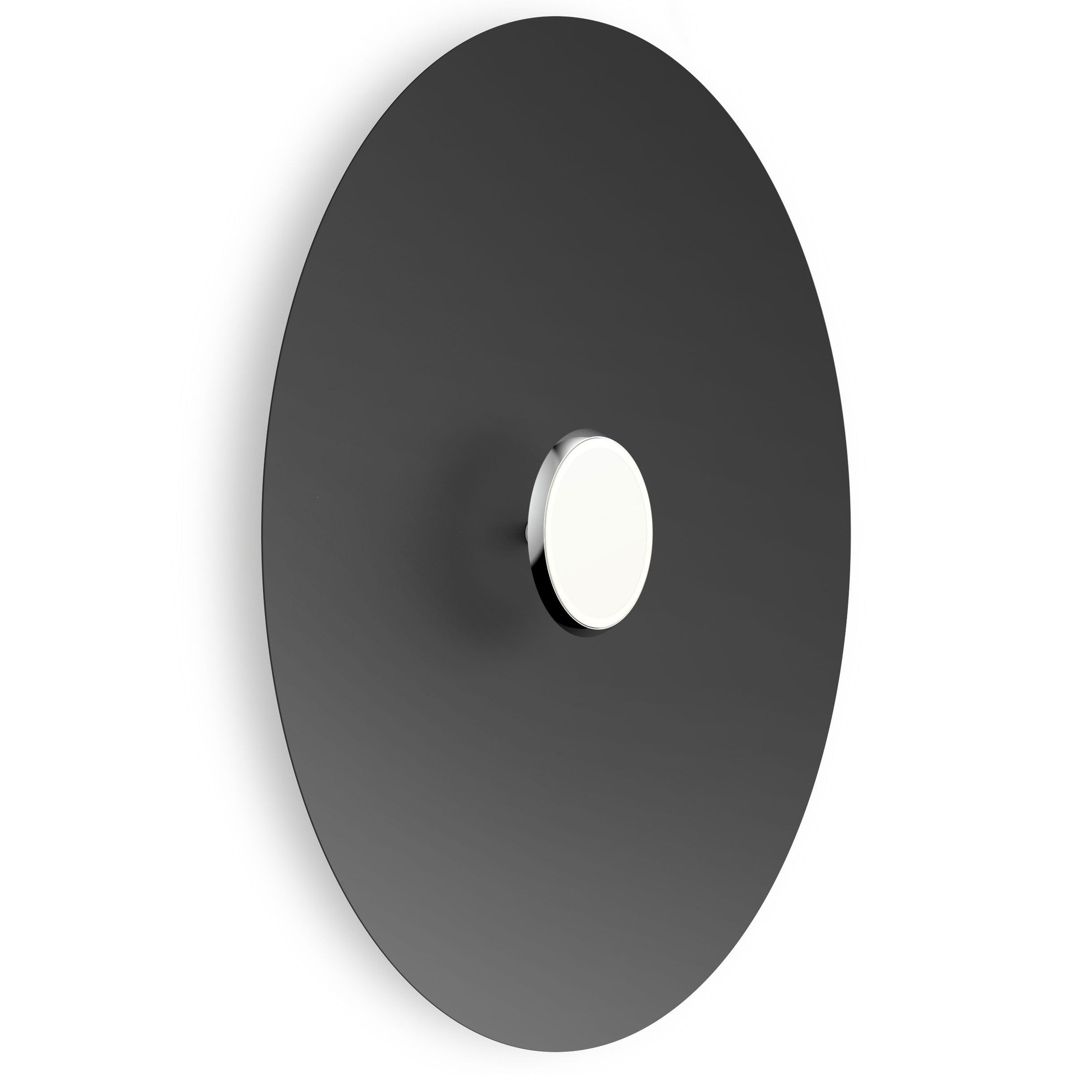 Sky Dome 32" Metal LED Wall / Flush Mount - Black Finish