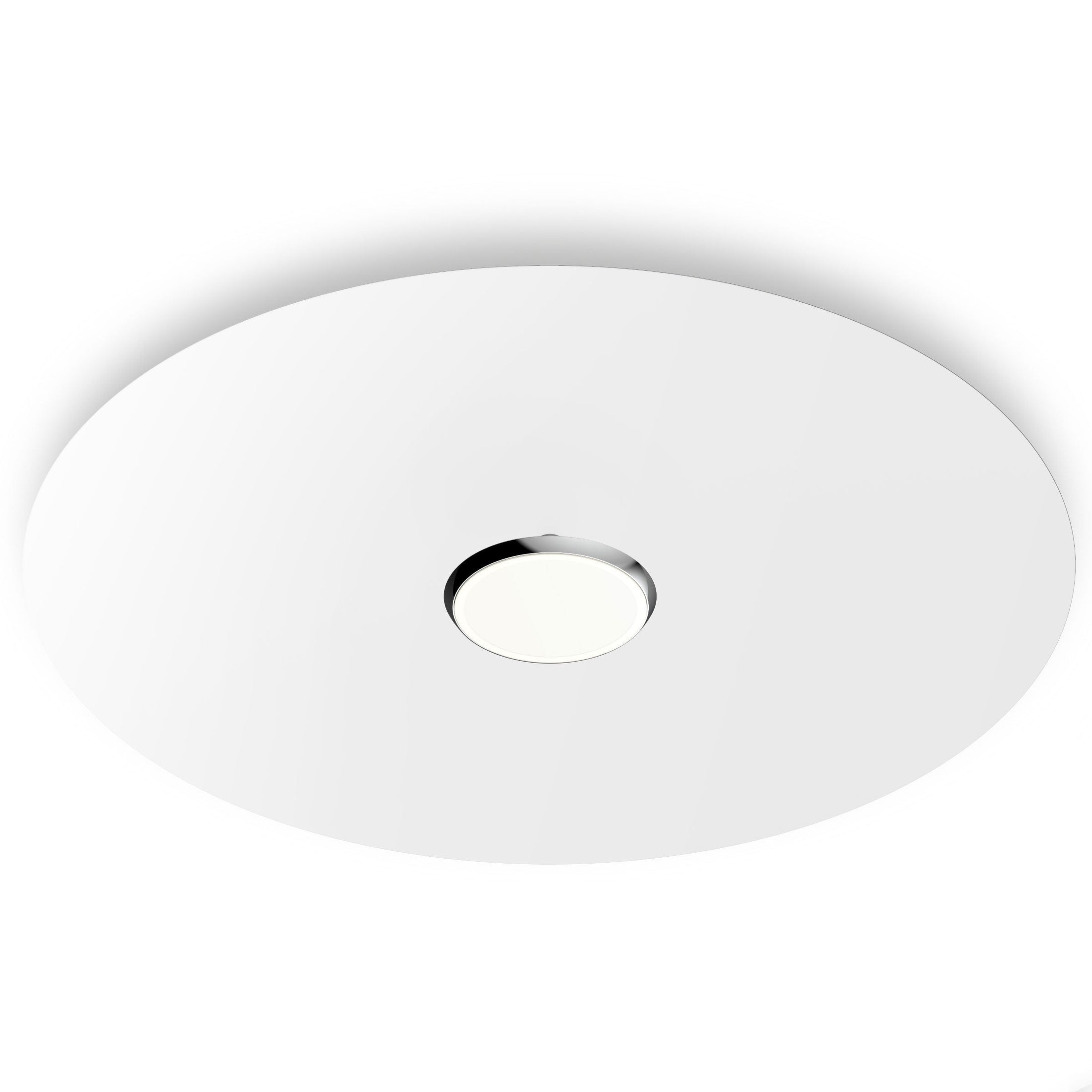 Sky Dome 32" Metal LED Wall / Flush Mount - White Finish