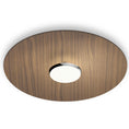 Load image into Gallery viewer, Sky Dome 24" Wood LED Wall / Flush Mount - Walnut
